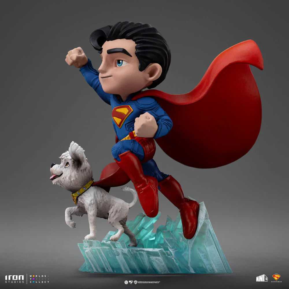 Statue Superman and Krypto - Superman: Legacy - Minico
