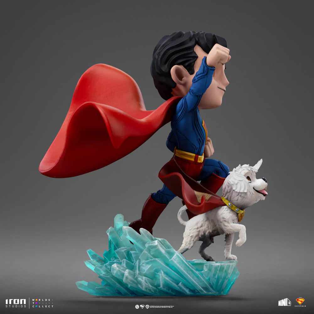 Statue Superman and Krypto - Superman: Legacy - Minico