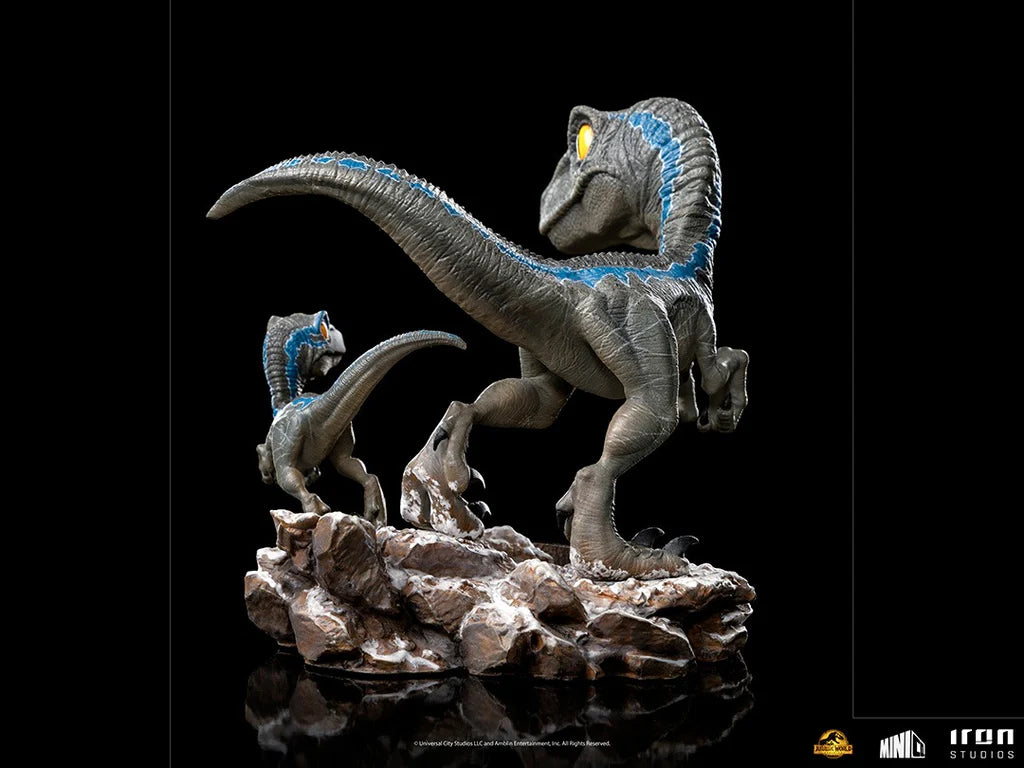 Blue and Beta - Jurassic World: Dominion - Minico - Iron Studios
