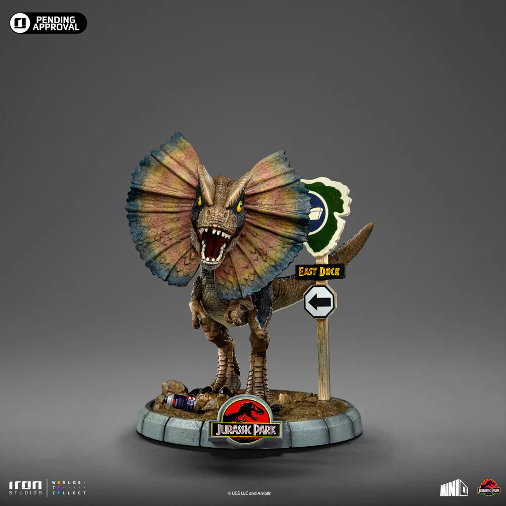 Dilophosaurus - Jurassic Park - Minico - Iron Studios