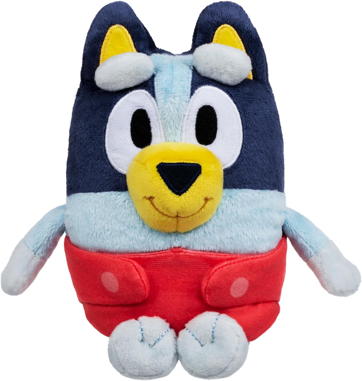BLUEY Friends Plush Soft Toy: Baby Plush Toy with Removable Nappy (Diaper)