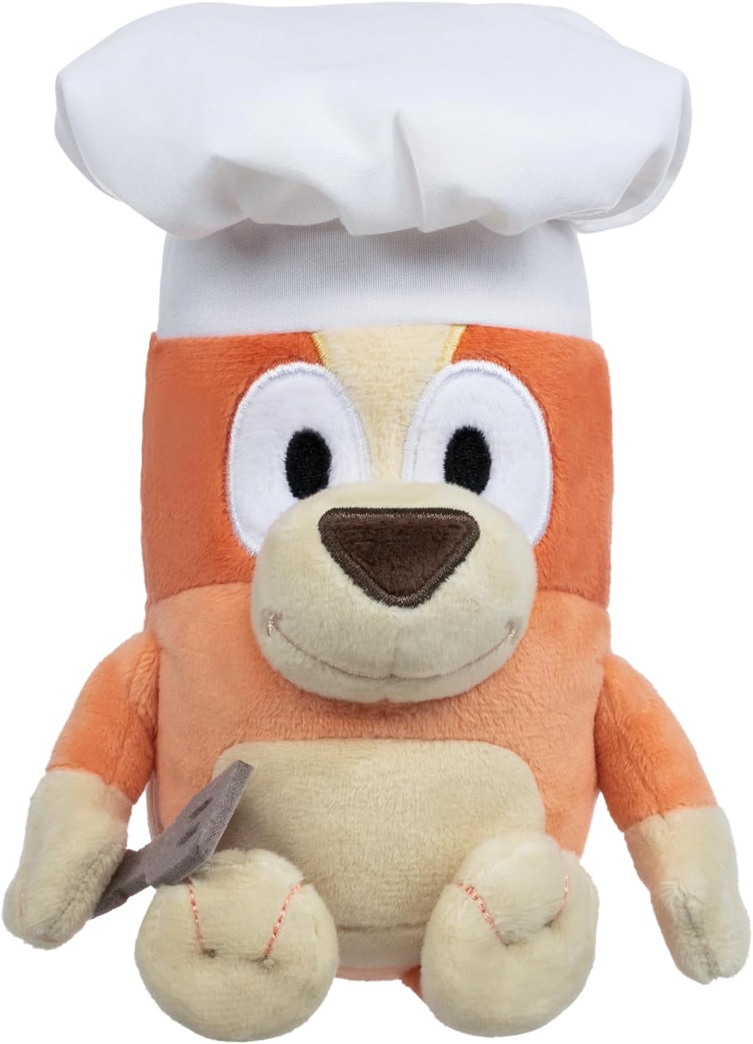 BLUEY Friends Plush Soft Toy: Chef Bingo with Chef Hat and Spatula