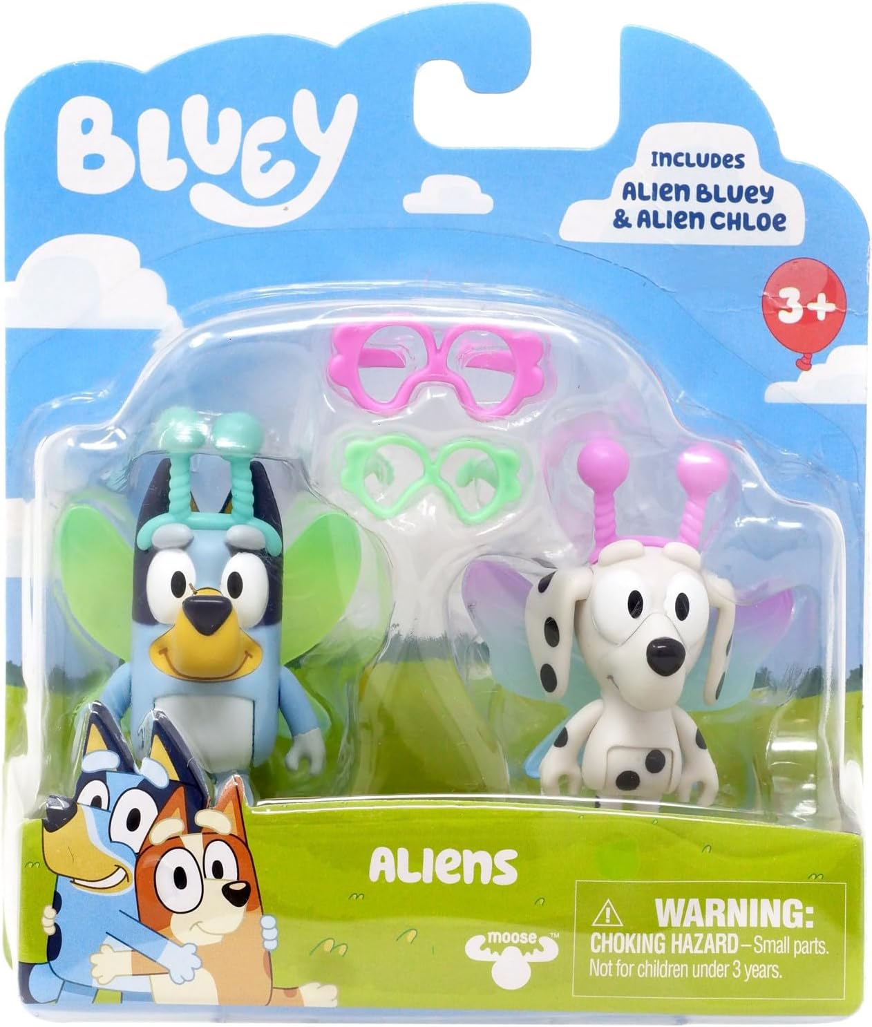 BLUEY Figure 2Pk Aliens