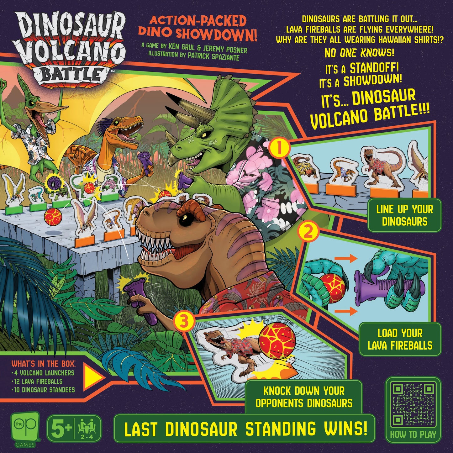 Dinosaur Volcano Battle