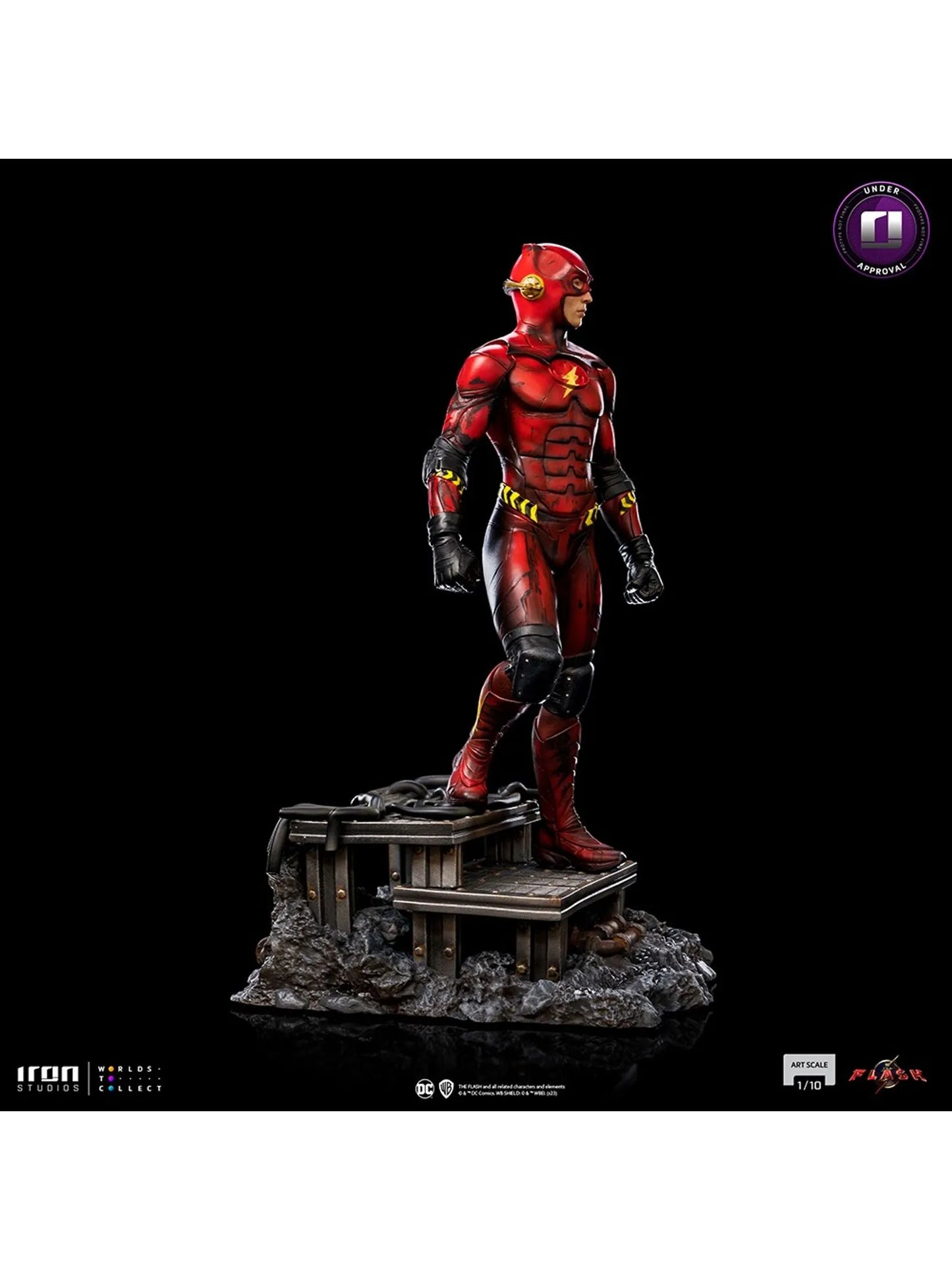Statue Flash Alternate Ver - The Flash Movie - Art Scale 1/10