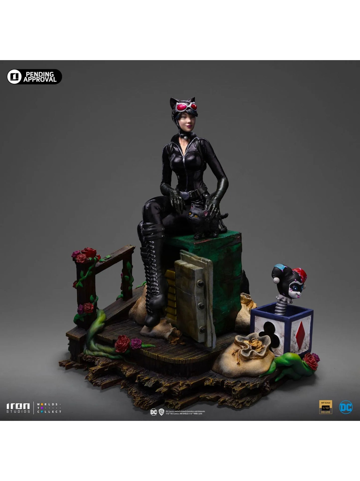 Statue Catwoman Deluxe - Gotham City Sirens - Art Scale 1/10