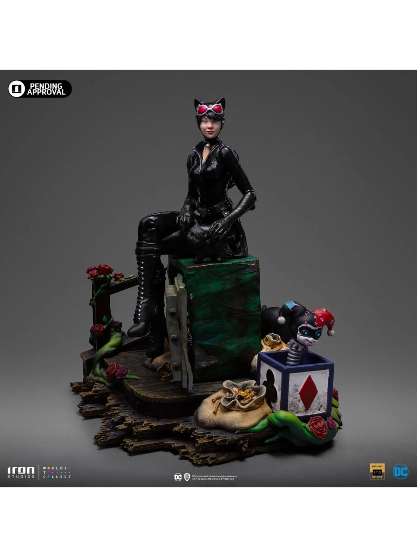 Statue Catwoman Deluxe - Gotham City Sirens - Art Scale 1/10