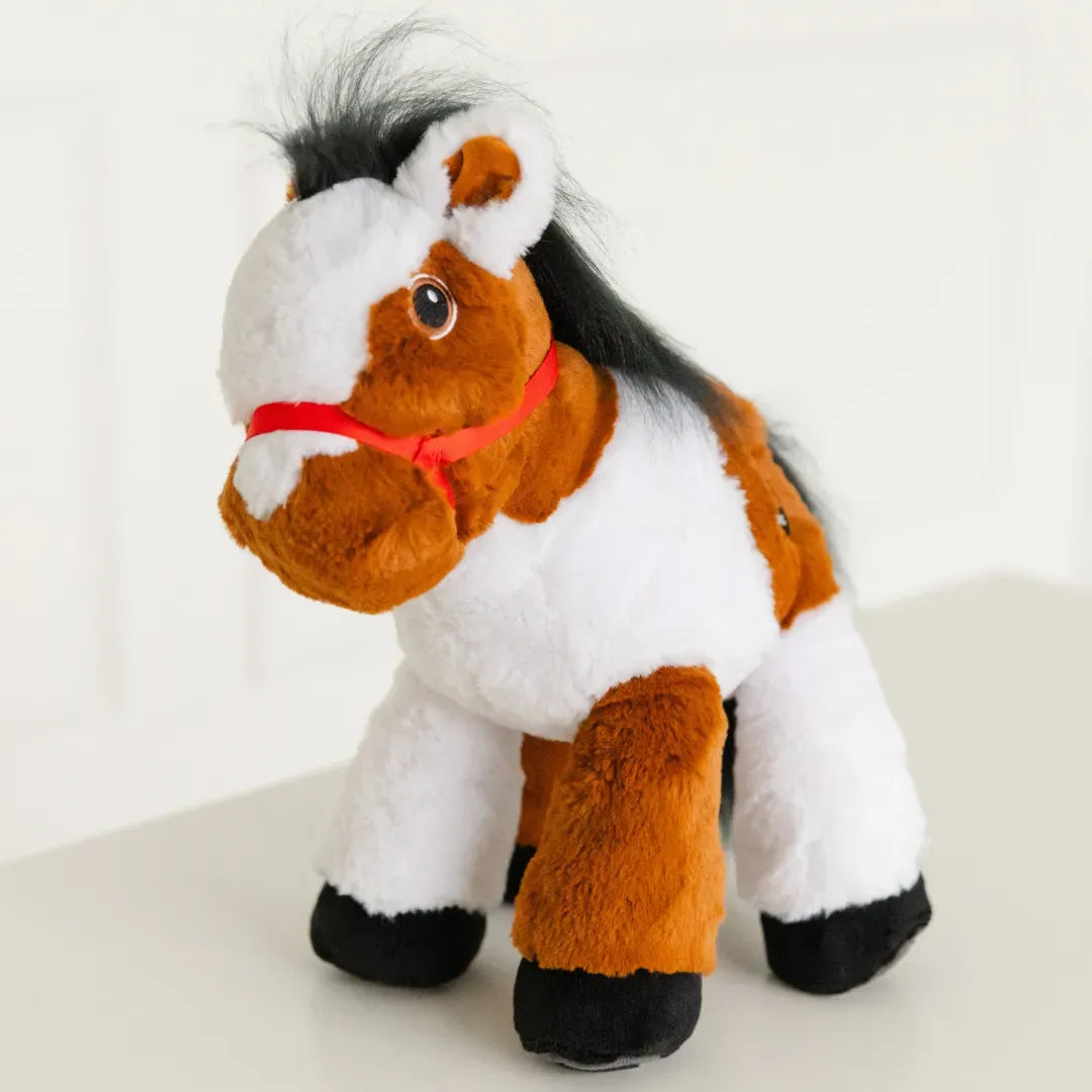 Paint Horse Plush (Brown & White) - Elena