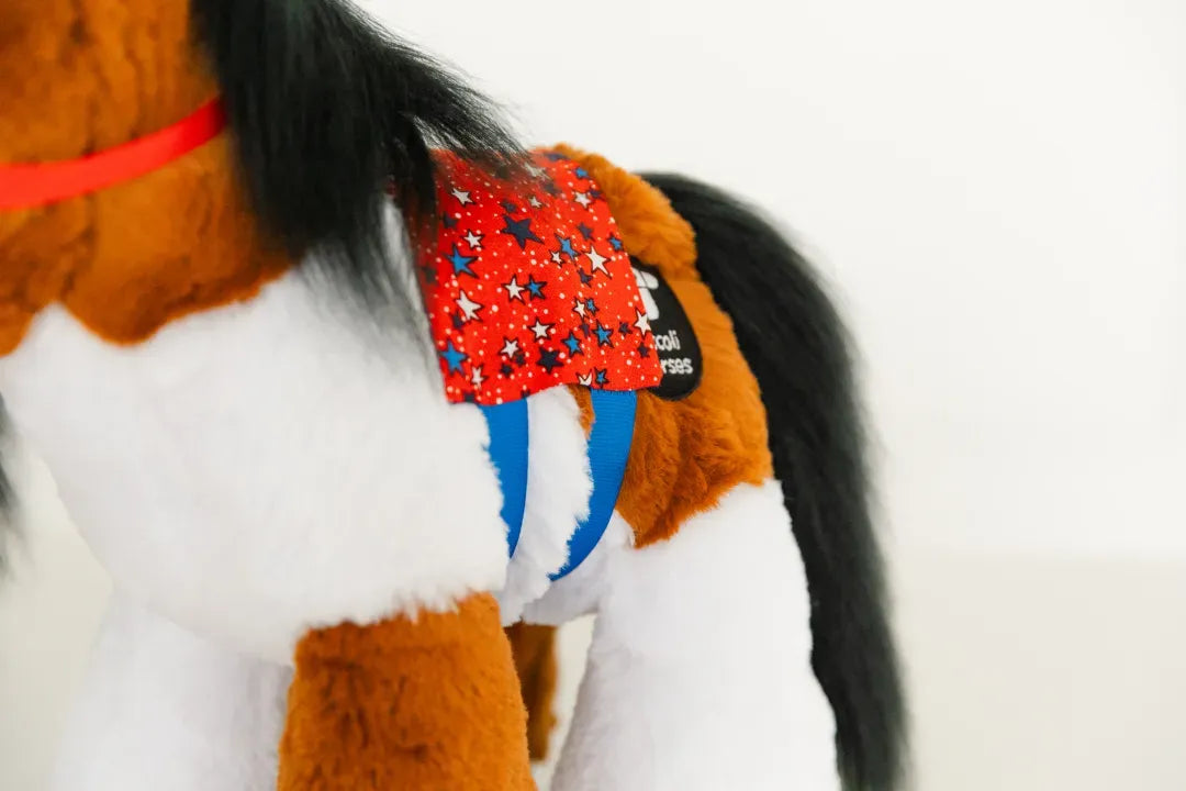 Paint Horse Plush (Brown & White) - Elena