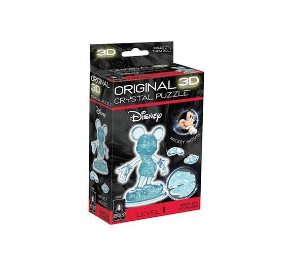 3D Crystal Puzzle: Disney's Mickey Mouse (teal)