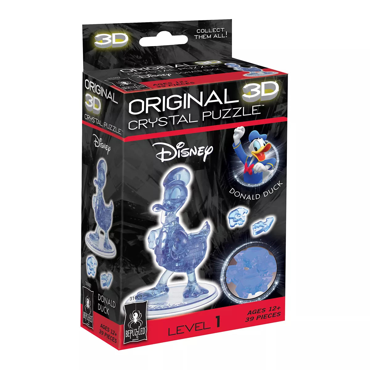 3D Crystal Puzzle: Disney's Donald Duck
