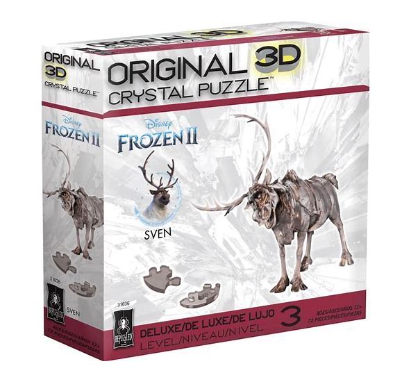 3D Deluxe Crystal Puzzle: Disney's Frozen II Sven Reindeer