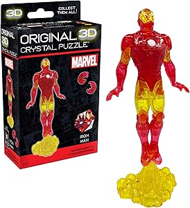 3D Crystal Puzzle - Iron Man