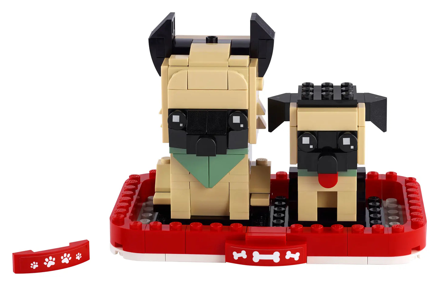 40440 BrickHeadz Pets German Shepherd - Retired