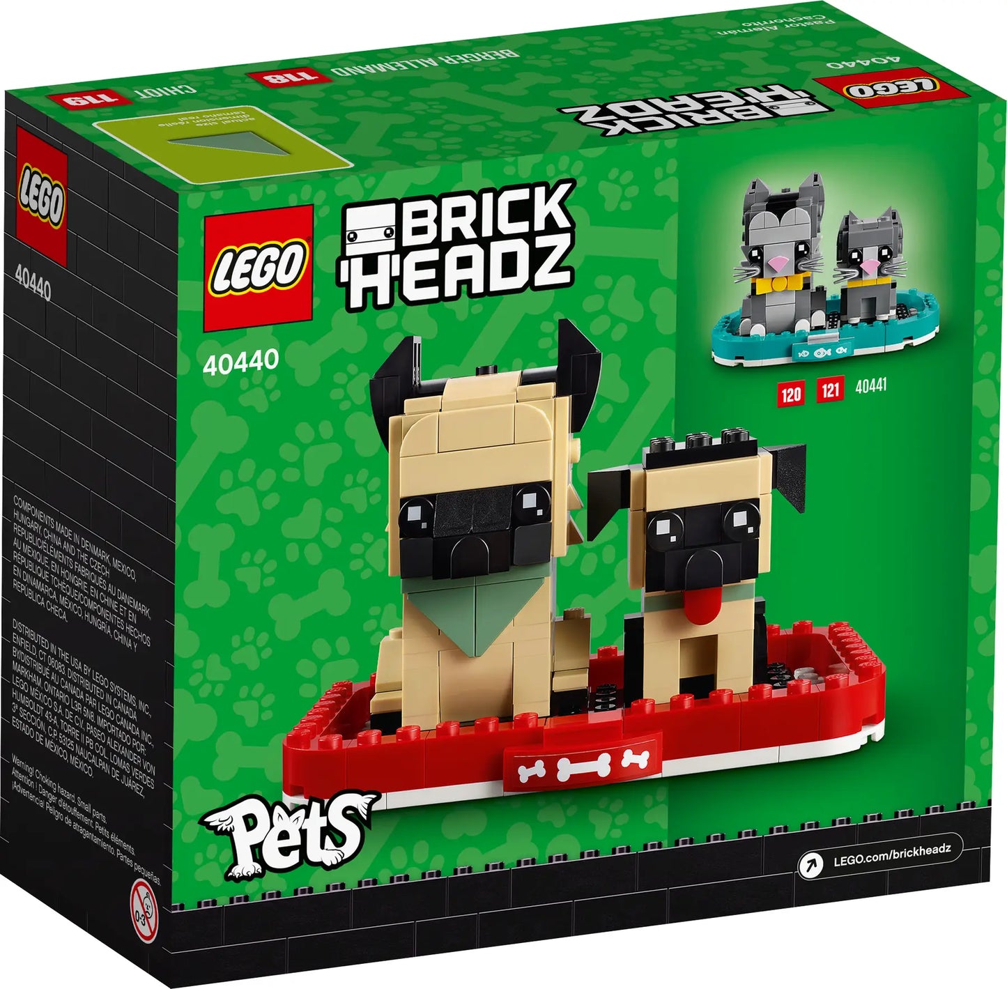 40440 BrickHeadz Pets German Shepherd - Retired