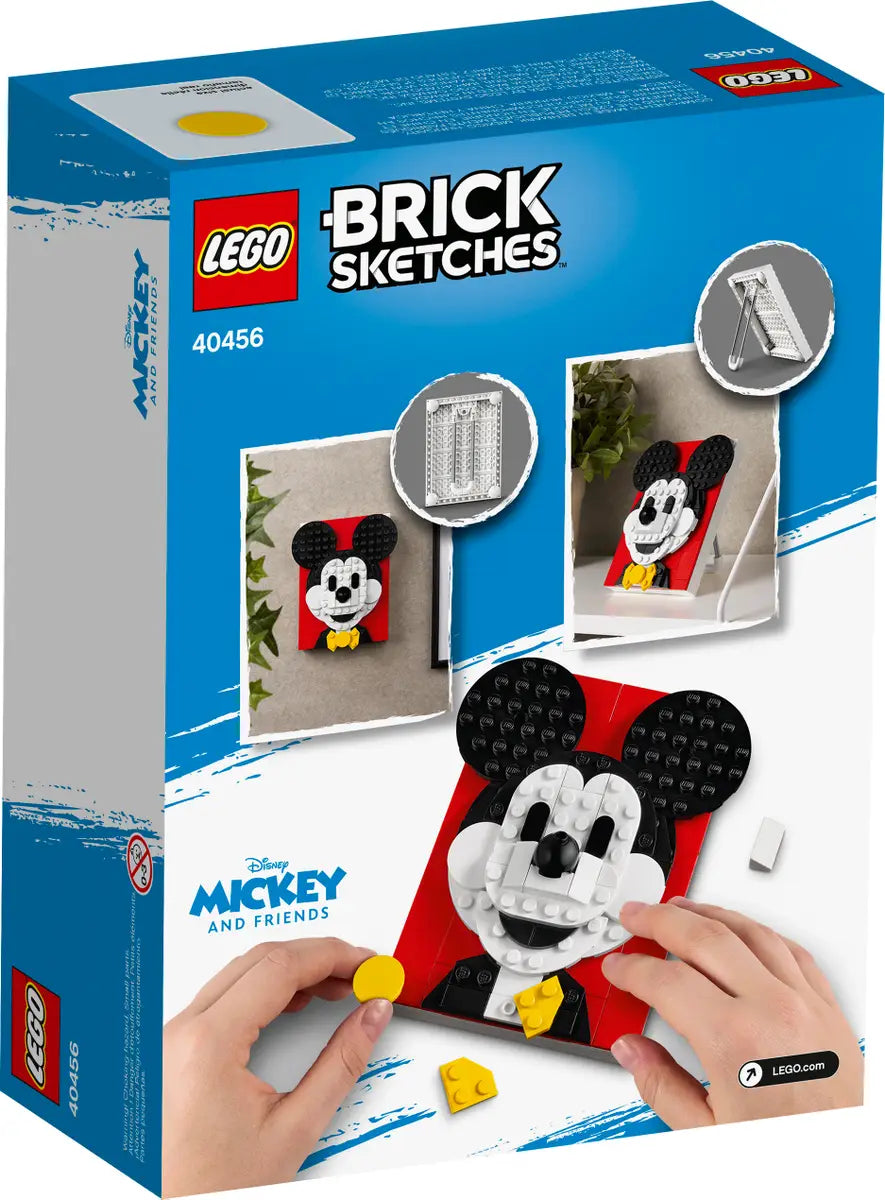 40456 Brick Sketches Mickey Mouse - Retired