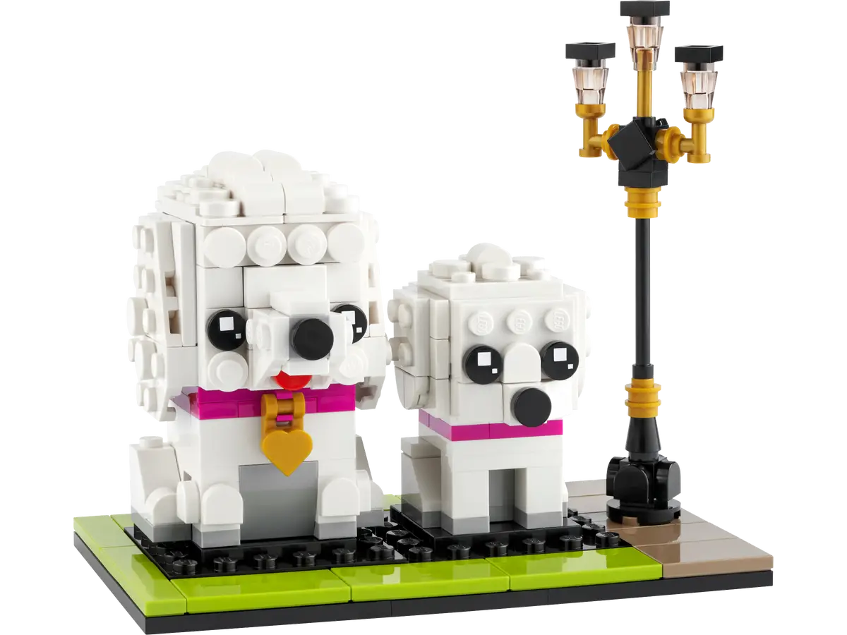 40546 BrickHeadz Pets Poodles - Retired