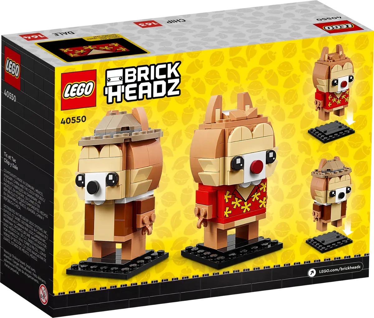 40550 BrickHeadz Disney Chip & Dale