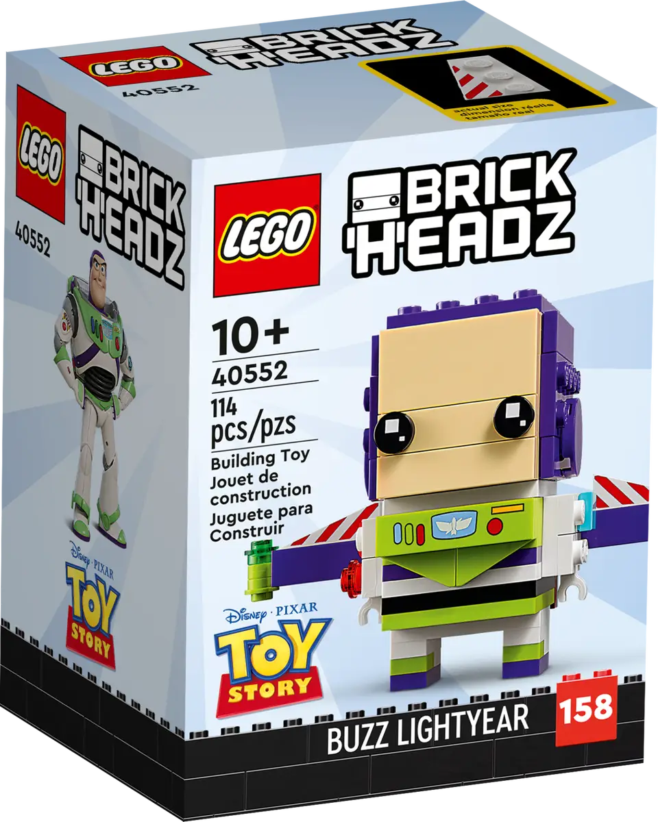 40552 BrickHeadz Disney Buzz Lightyear - Retired