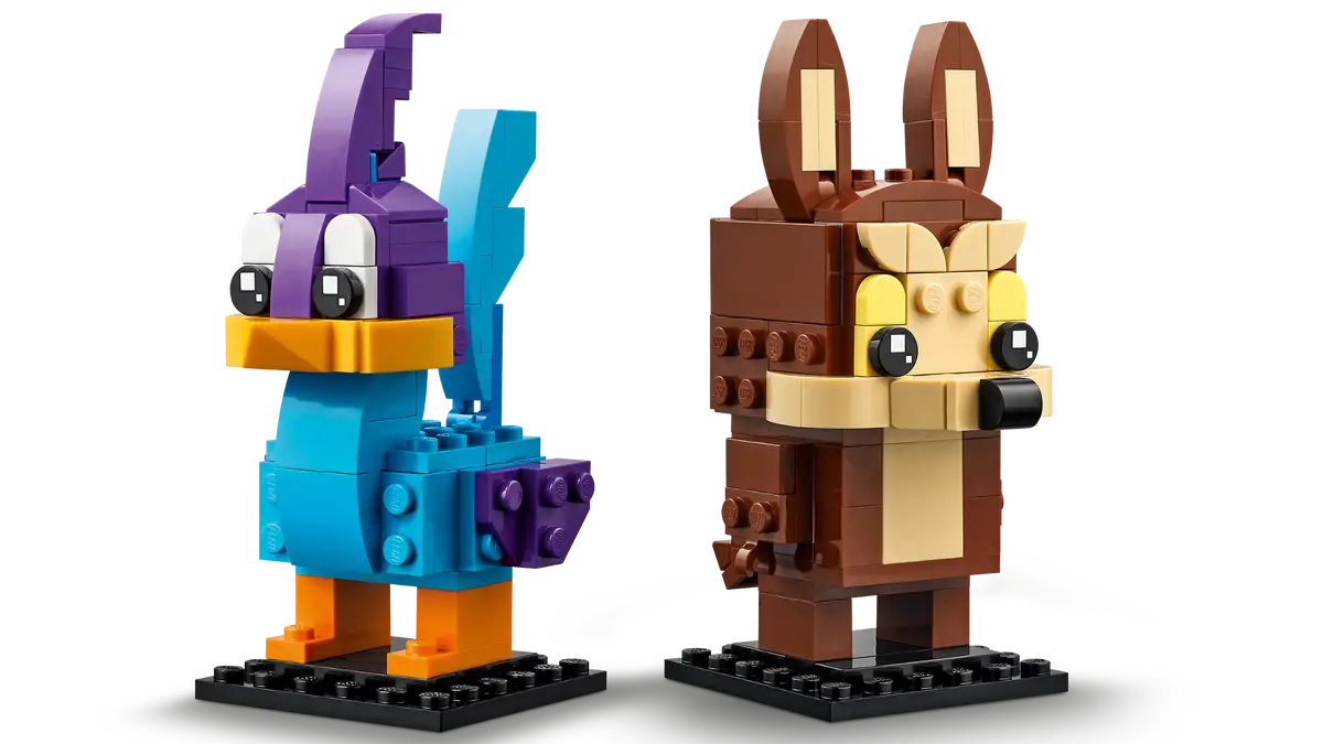 40559 BrickHeadz Looney Tunes Road Runner & Wile E. Coyote - Retired