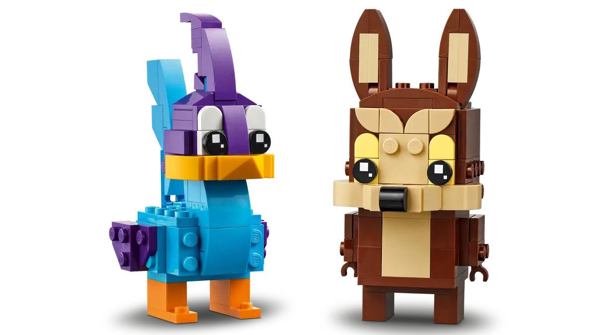 40559 BrickHeadz Looney Tunes Road Runner & Wile E. Coyote - Retired
