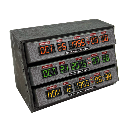 Back To The Future - Time Circuits Scaled Prop Replica