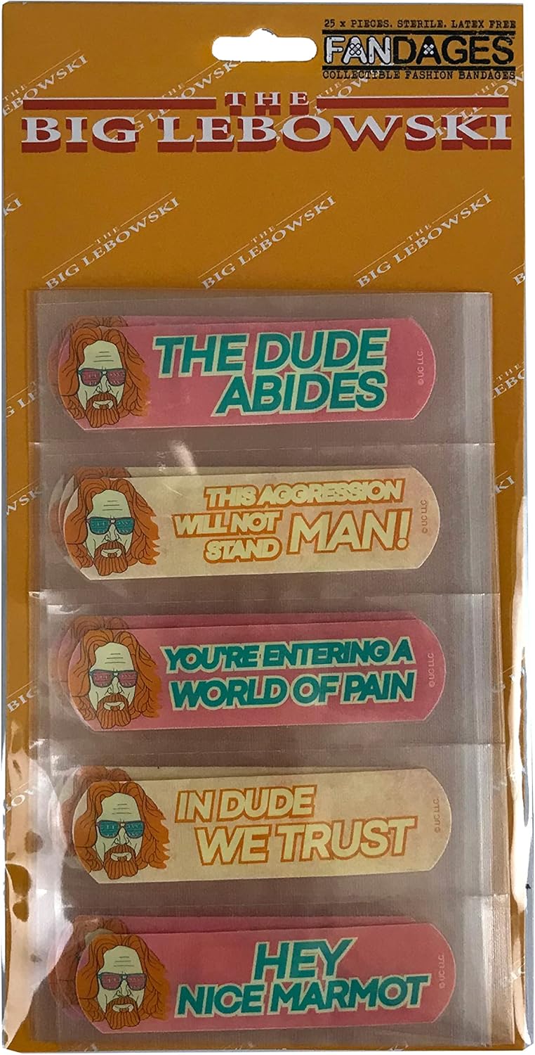 The Big Lebowski Fandages Collectible Fashion Bandages