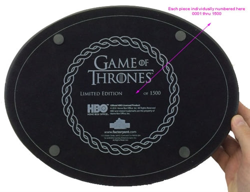 Game Of Thrones - Winterfell Desktop Sculpture