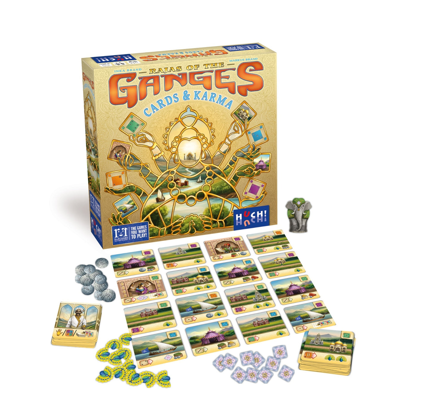 Rajas of the Ganges™ - Cards and Karma