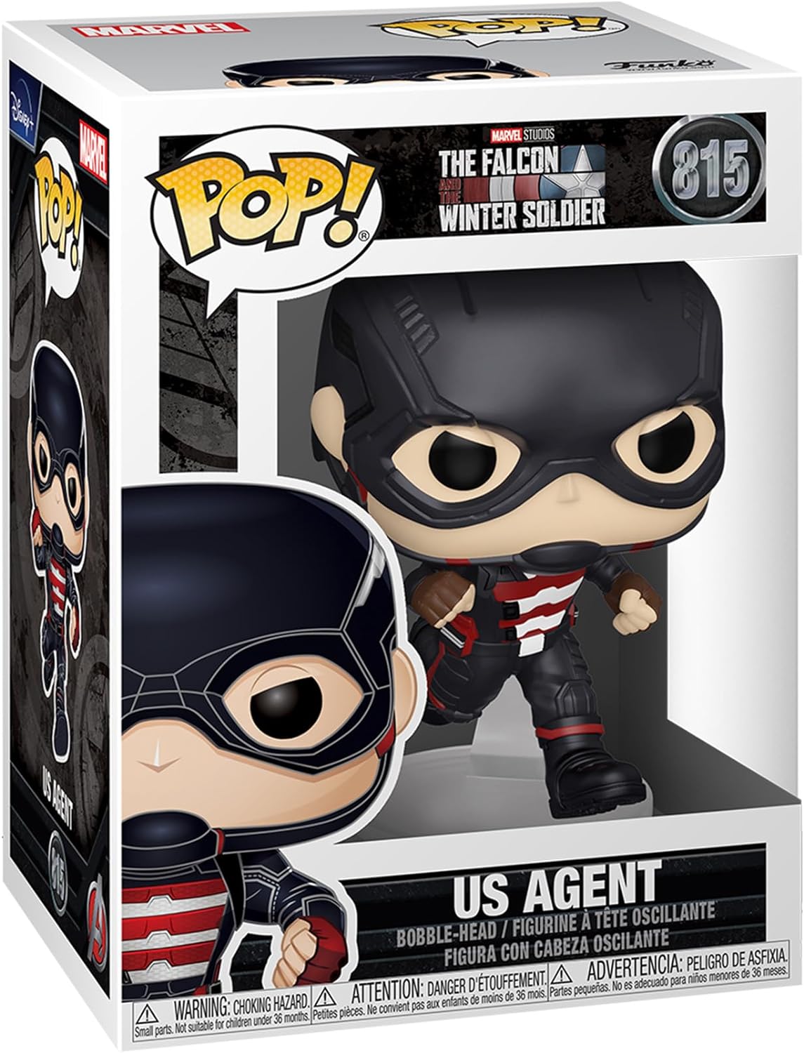 Funko POP! Marvel: The Falcon & Winter Soldier - US Agent