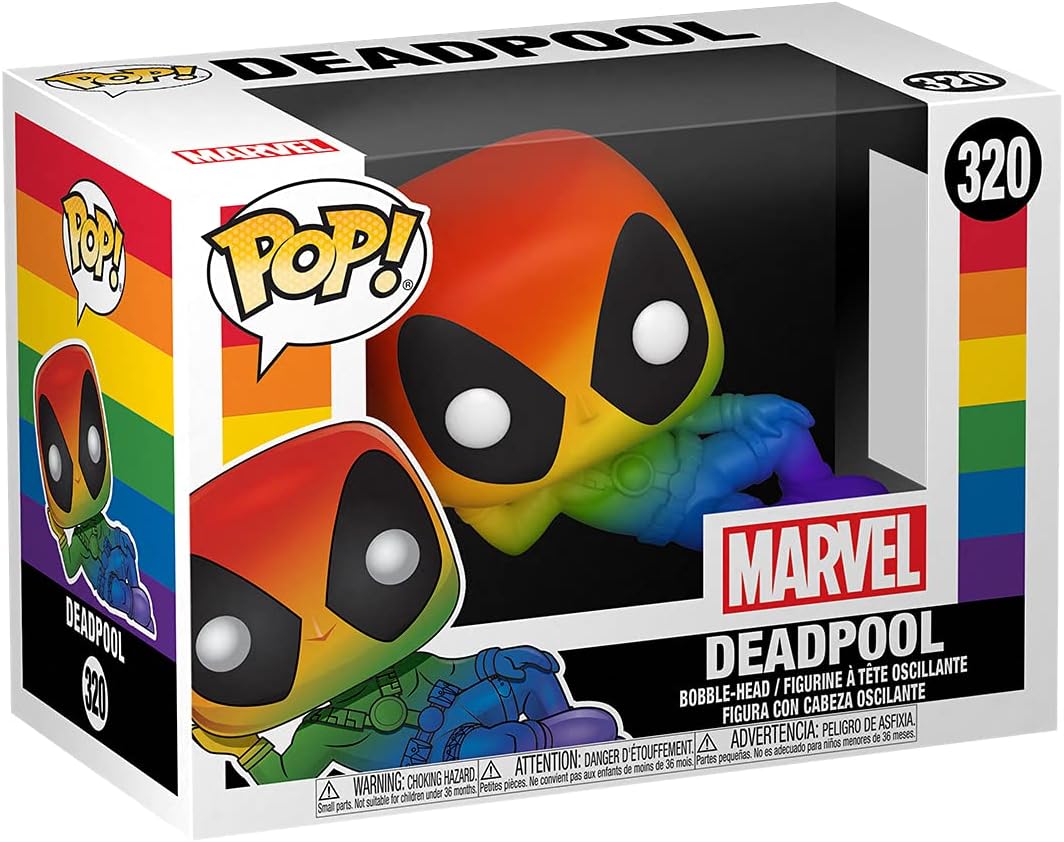 Funko POP! Marvel: Deadpool - Pride (rainbow)
