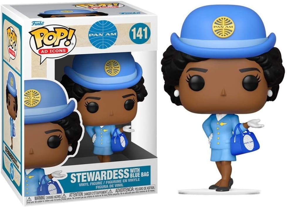 Funko POP! Ad Icons: Pan Am - Stewardess with blue bag