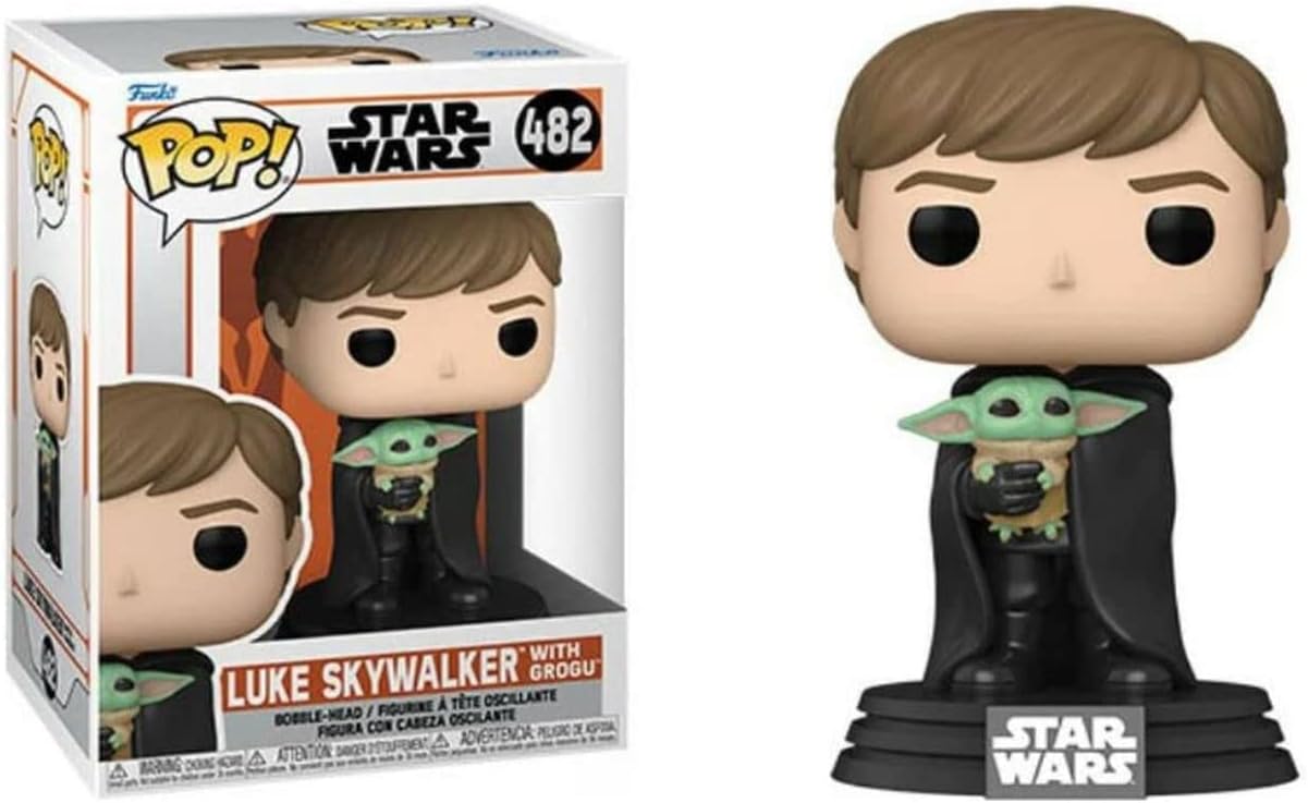Funko POP! Star Wars: Luke Skywalker with Grogu