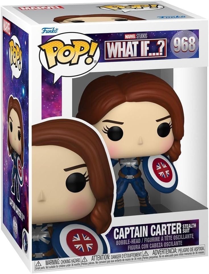Funko POP! Marvel: What If...? - Captain Carter (Stealth Suit)