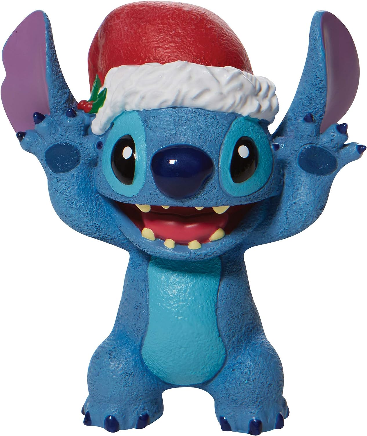 Department 56 Disney Stitch Holiday Santa Hat Miniature Figurine
