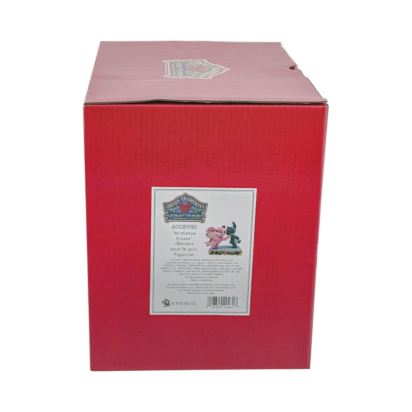 DIsney Traditions: Angel and Stitch Mistletoe