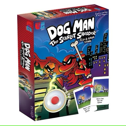 Dog Man The Scarlet Shedder Flip-O-Rama Game