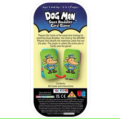 Dog Man Supa Buddies Card Games