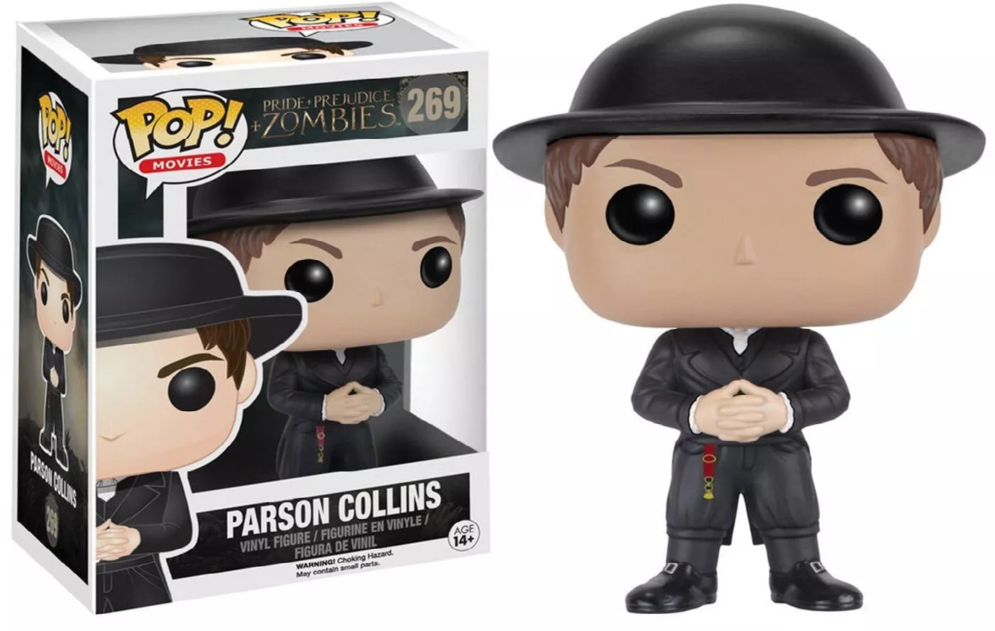 Funko POP! Movies: Pride & Prejudice & Zombies - Parson Collins