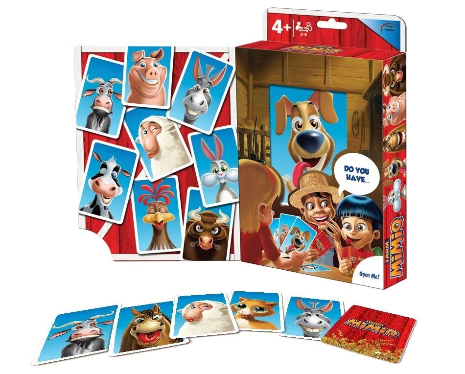 MiMiQ™ Farm Animal Card Game