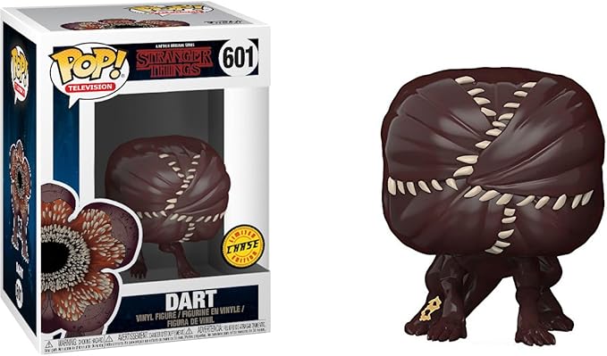 Funko Pop! Vinyl: Stranger Things - Demogorgon (Dart) (Chase) #601 w/ Protector