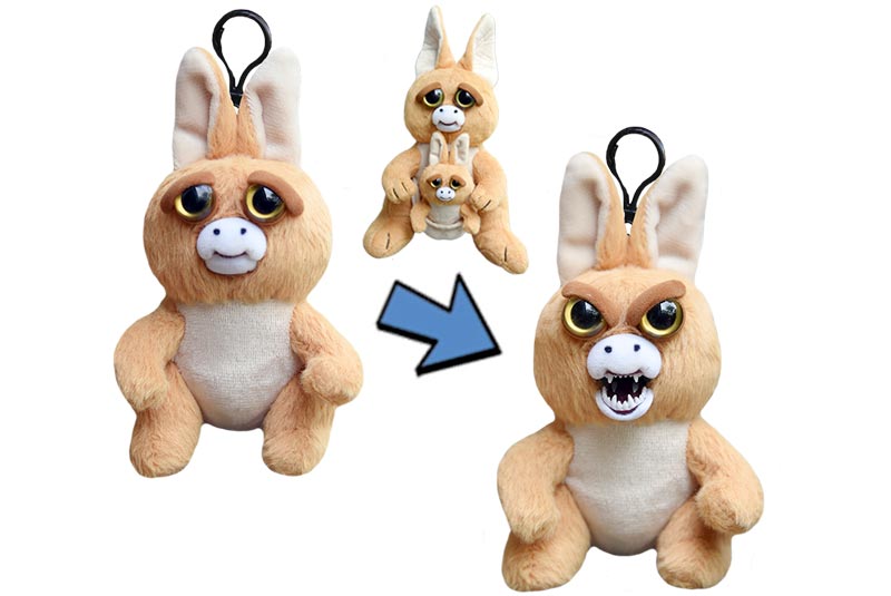 Feisty Pets: Jacked-Up Joey Mini Plush Kangaroo
