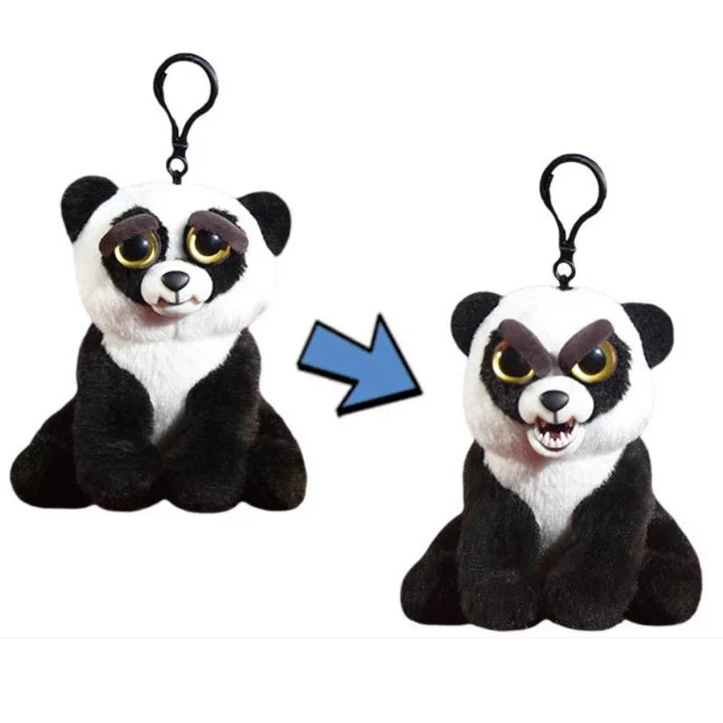 Feisty Pets Mini Black Belt Bobby™️ 4" Adorable Plush Panda