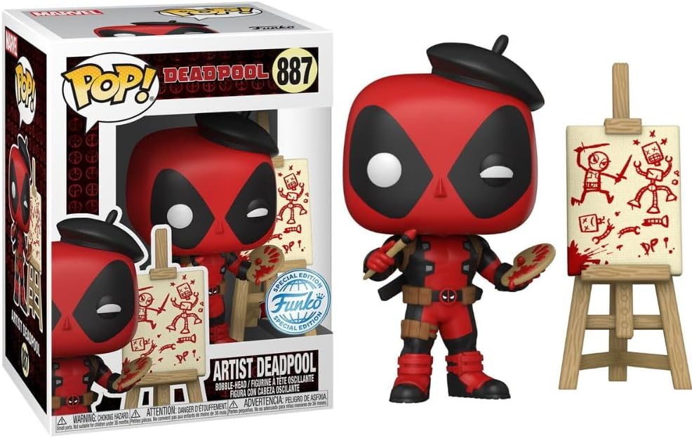 Funko POP! Marvel: Deadpool - Artist Deadpool