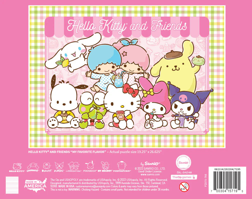 Hello Kitty® and Friends "My Favorite Flavor" 1000 Piece Puzzle