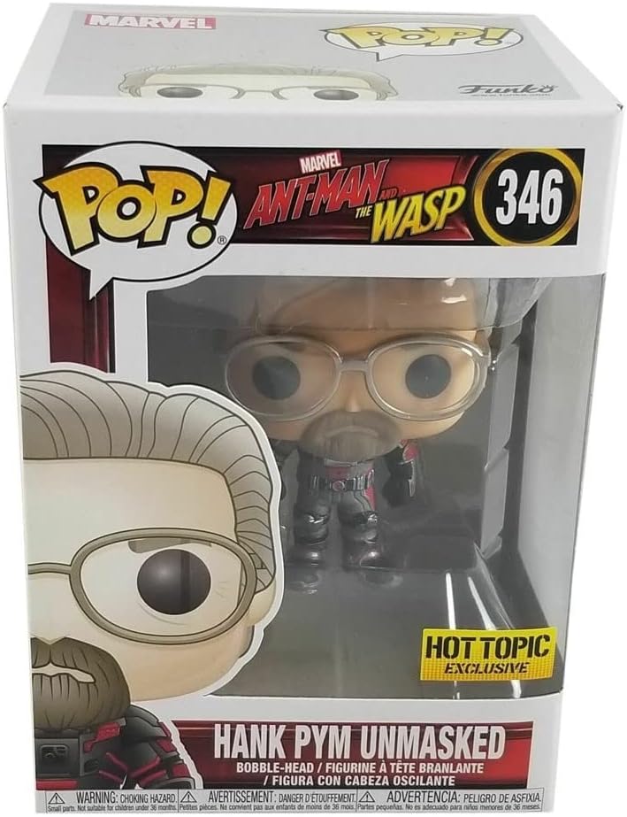 Funko POP! Marvel: Ant-Man & Wasp - Hank Pym Unmasked
