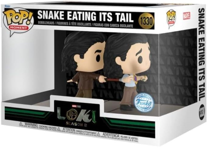 Funko POP! Moment: Marvel Loki - Snake Eating Its Tail