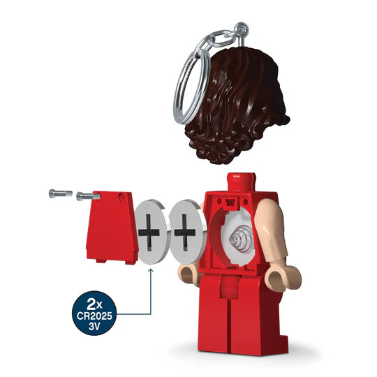 Lego Minifigures DC Super Heros Keychain Light Wonder Woman