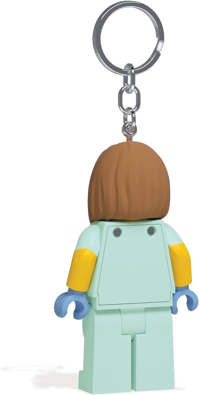 Lego Minifigures Female Nurse Keychain Light