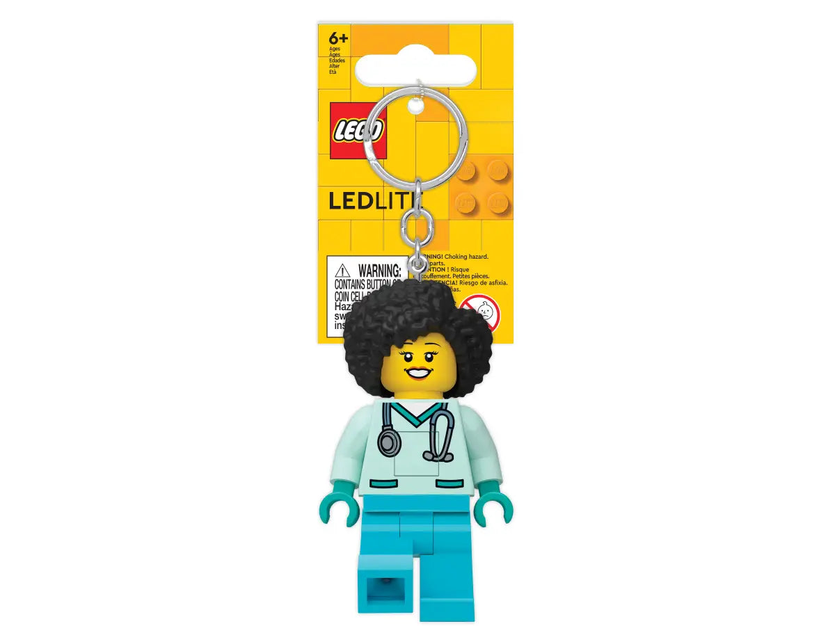 Lego Minifigures Dr. Flieber Keychain Light